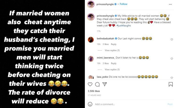 Princess Shyngle's post