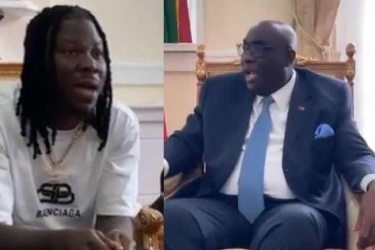 Stonebwoy and Papa Owusu Ankomah