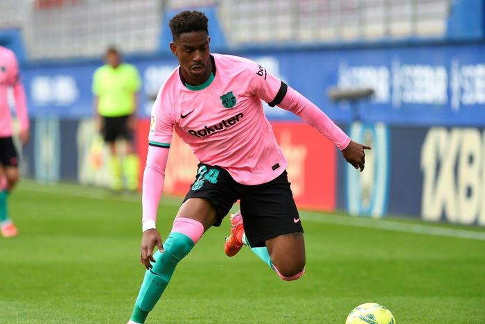 Junior Firpo has traded Barcelona for Leeds