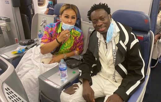 Michael Blackson and Rada