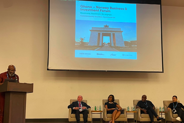 Panel conversation with investors at the Ghana-Norway Business & Investment Forum