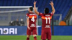 Pedro scored against Lazio in a 2-0 Roma derby win in May
