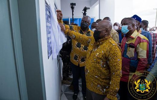 Nana Addo commissions Kintampo Court Complex