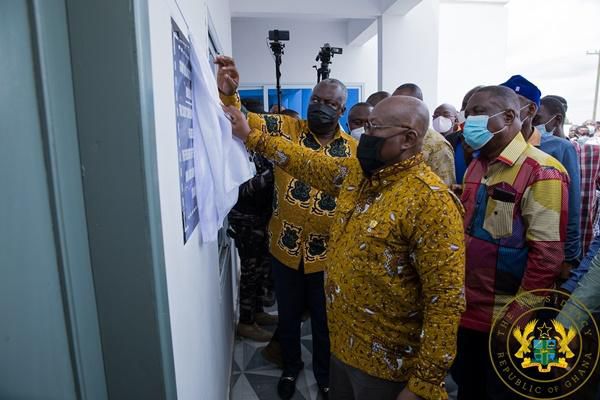 Nana Addo commissions Kintampo Court Complex