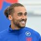 Supporting role: England's Dominic Calvert-Lewin has backed Harry Kane to come good