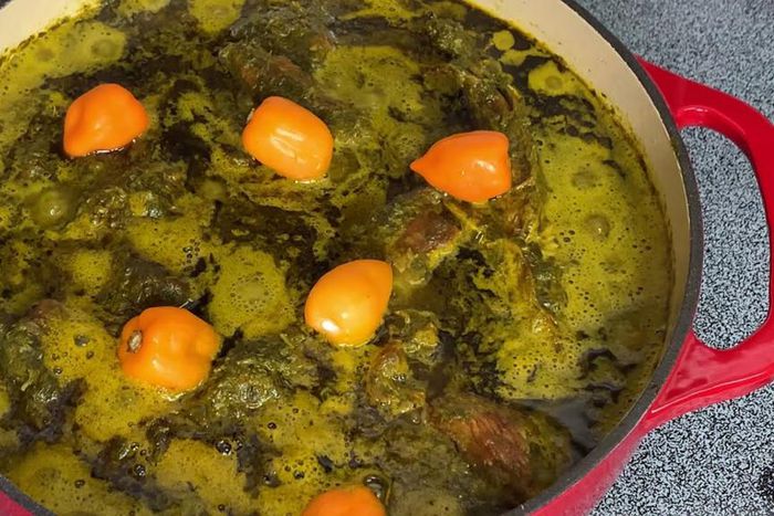 Cassava leaves soup