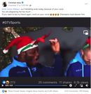 Christian Atsu's Facebook post
