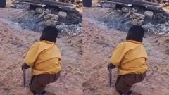 Boy, 13 with disability who crawls over 4 hours to school is among the top 4 in class (video)