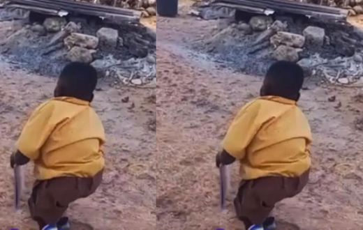 Boy, 13 with disability who crawls over 4 hours to school is among the top 4 in class (video)