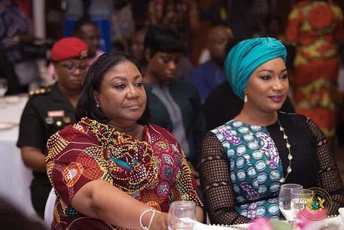 Rebecca Akufo-Addo and Samira Bawumia