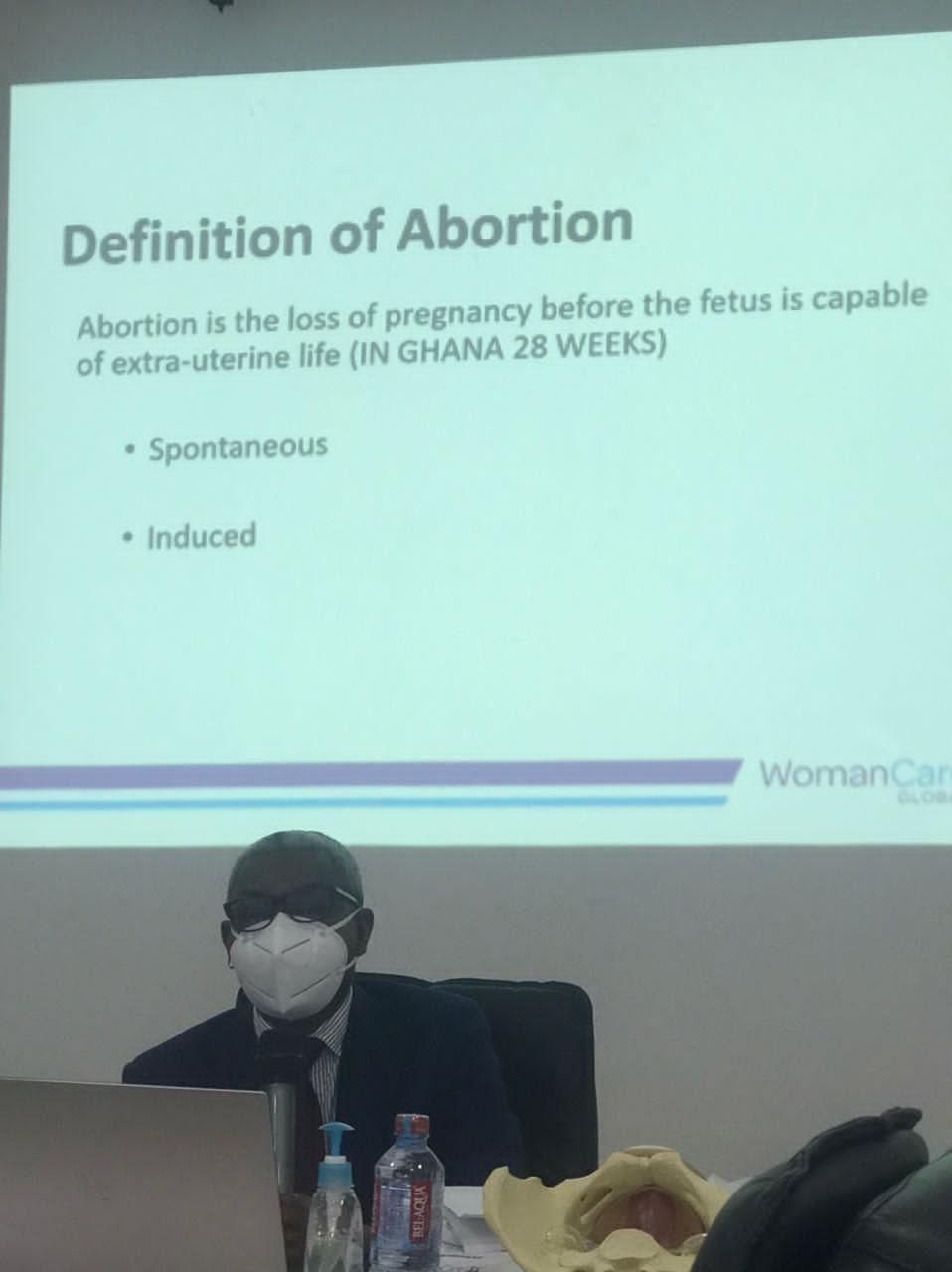 WomanCare Global Papayas Training, an initiative by DKT Womancare Global and DKT Ghana