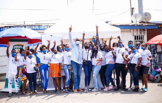 Victoria Michaels' Fashion Connect distributes thousands of nose mask to mark first anniversary