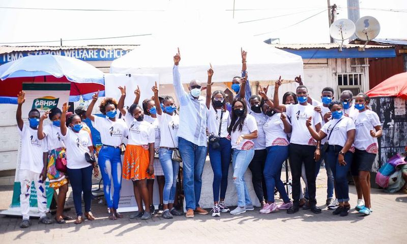Victoria Michaels' Fashion Connect distributes thousands of nose mask to mark first anniversary