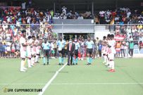 Hearts of Oak receive guard of honour