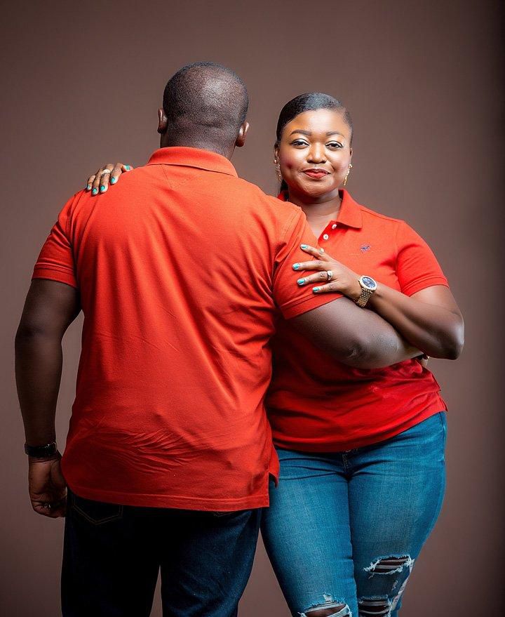 Sam George and wife