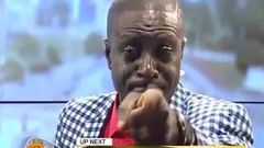 Captain Smart weeps on TV