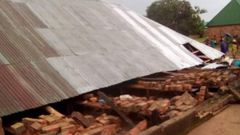 2 dead as church building collapses while service is ongoing