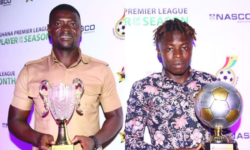 Salifu Ibrahim and Samuel Boadu crowned GPL player and coach of the year