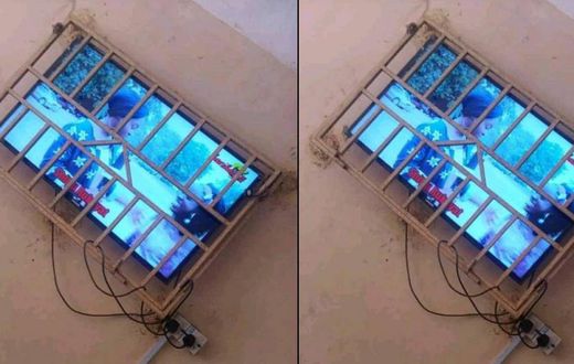 #Free this TV now – Social media users hilariously demand freedom for ‘imprisoned’ TV