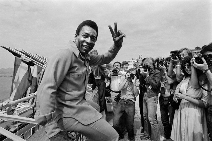 Pele at the 1981 Cannes Film Festival