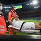 Spinazzola had to be stretchered off the pitch