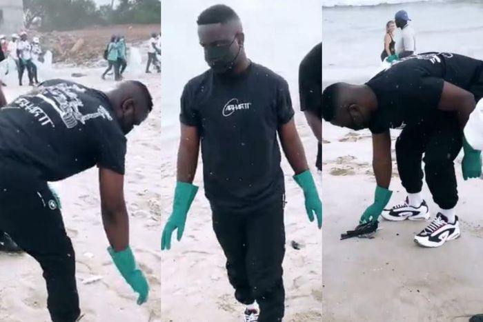 Sarkodie joins ocean cleaning campaign