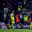 Venezia's Mattia Aramu (C) has scored five times in Serie A this season