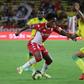 Gelson Martins (L) scored Monaco's goal in their draw with Nantes