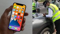 Ghana police officer takes bribe from driver, forgets iPhone 12 pro max inside his car