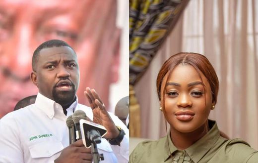 ‘You’re a fool!’ – John Dumelo slams NPP communicator over sexist comment about Mahama’s daughter