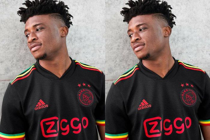 Kudus Mohammed models in Bob Marley-inspired third kit of Ajax