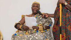 Otumfuo Amoah Sasraku III, Paramount Chief of Twifo Hemang Traditional Area