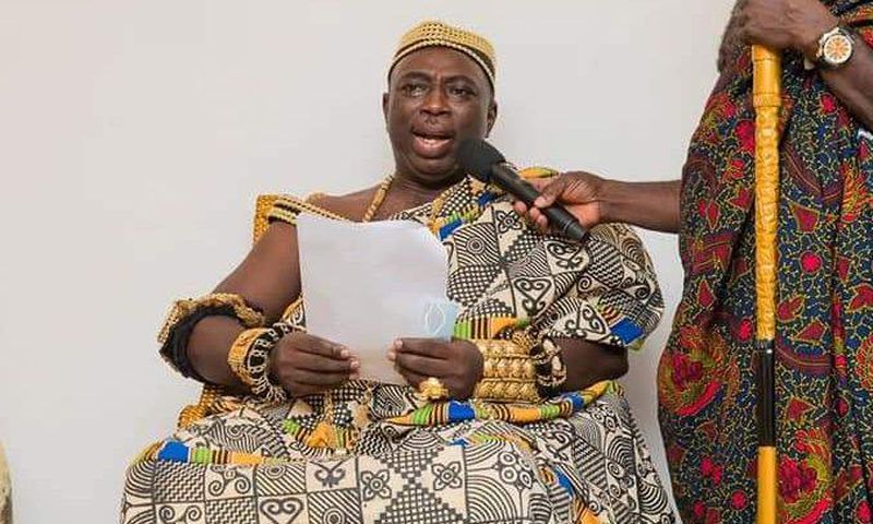 Otumfuo Amoah Sasraku III, Paramount Chief of Twifo Hemang Traditional Area