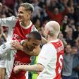 Sebastien Haller (C), Antony (Up) and Davy Klaassen (R) were all on the scoresheet for Ajax against PSV
