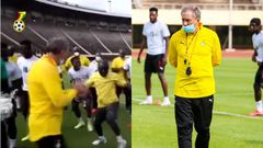Watch: Milovan Rajevac shows off dancing skills during jama ahead of Zimbabwe clash