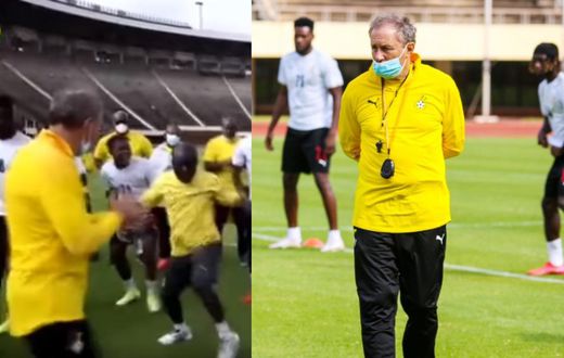 Watch: Milovan Rajevac shows off dancing skills during jama ahead of Zimbabwe clash