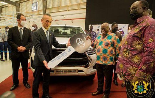 Akufo-Addo commissions Toyota & Suzuki vehicle assembly plant