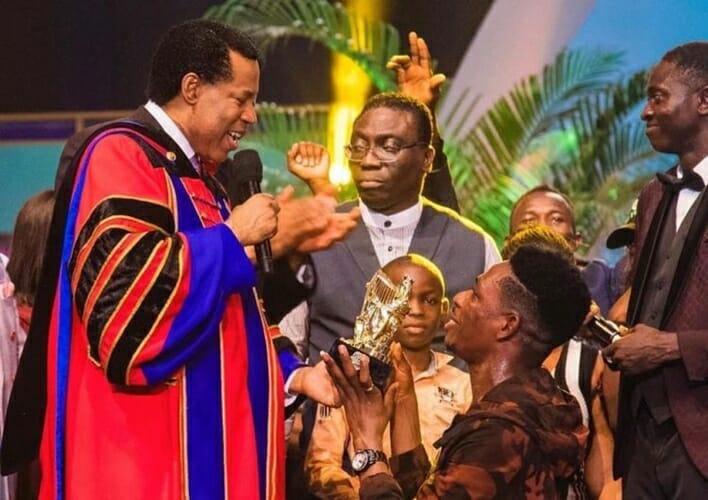 Moese Bliss and Pastor Chris