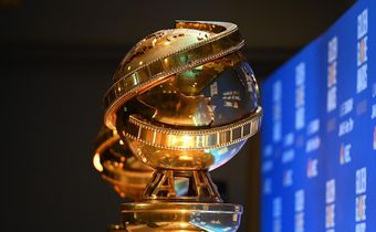 Golden Globe trophies are set by the stage ahead of the 77th Annual Golden Globe Awards nominations announcement at the Beverly Hilton hotel in Beverly Hills on December 9, 2019.
