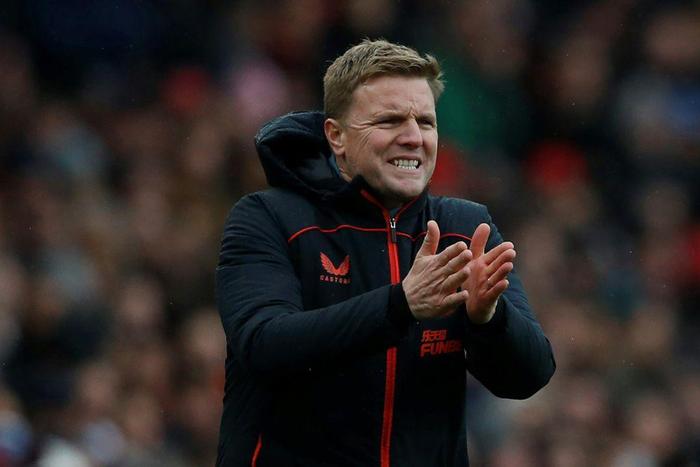 Newcastle manager Eddie Howe