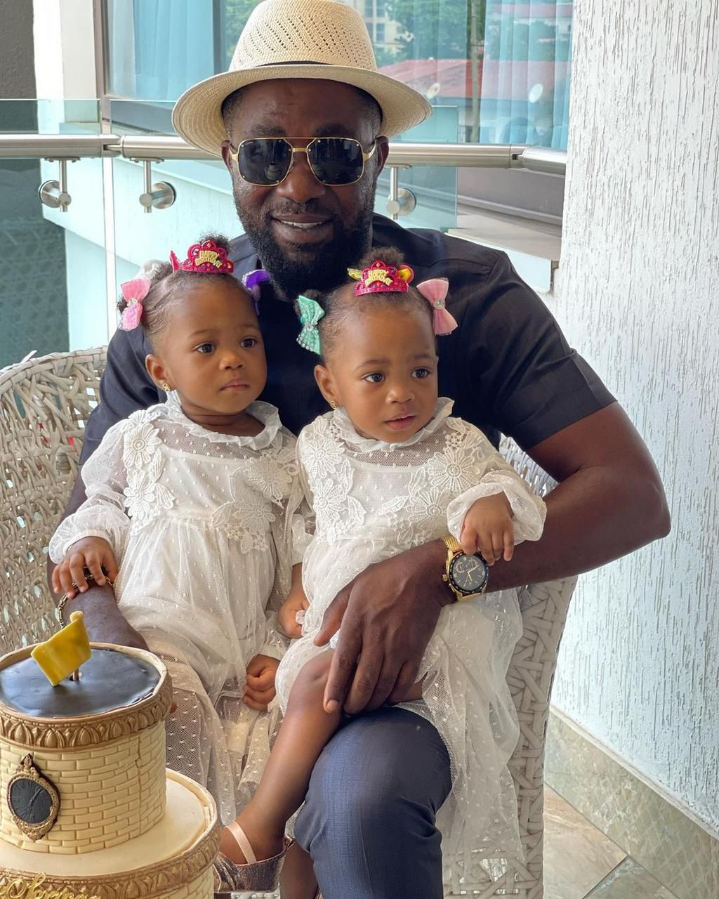 Osei Kwame Despite and the family