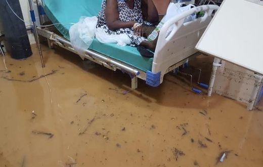 Cape Coast Teaching Hospital floods