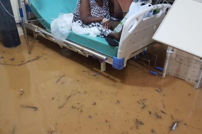 Cape Coast Teaching Hospital floods