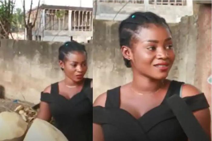 People say I’m too beautiful to help my boyfriend sell coconut – Ghanaian lady (video)