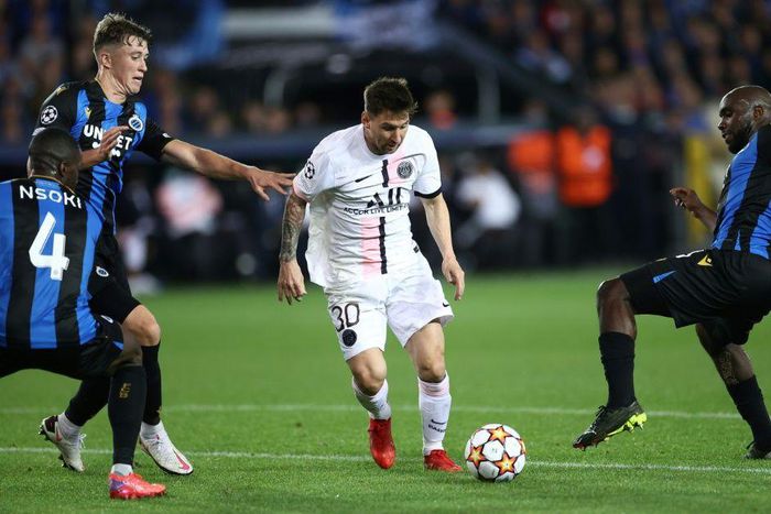 PSG were held to a 1-1 draw by Club Brugge as Lionel Messi made his first start for the French side