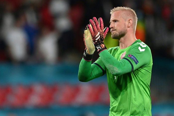 Denmark goalkeeper Kasper Schmeichel
