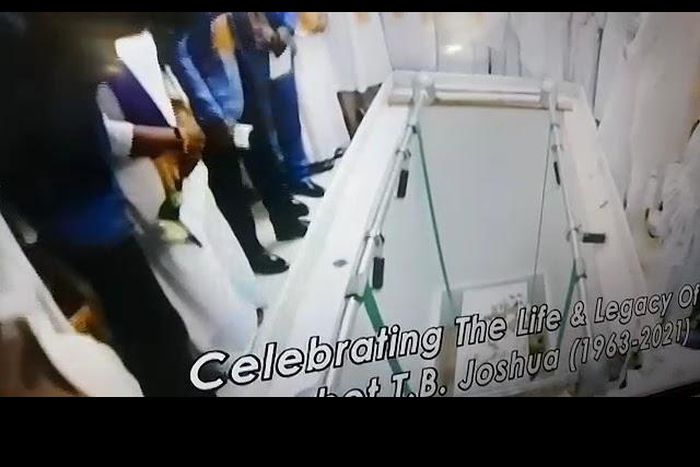 TB Joshua has been buried; check out the final resting place