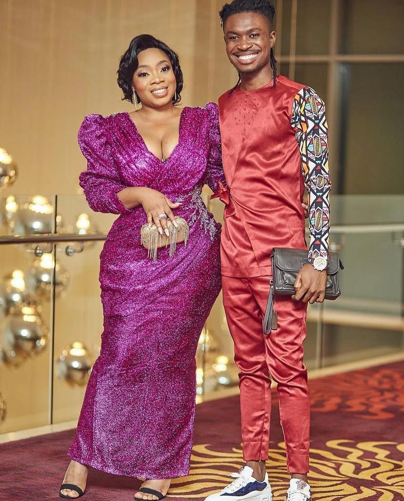Moesha Boduong and her PA Nelson