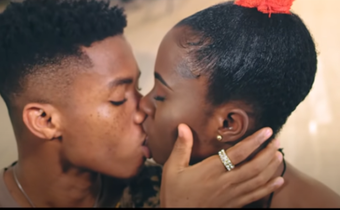 Cina Soul and KiDi kiss in Sugar film