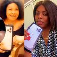 Efia Odo shades Ghanaian celebrities showing off iPhone 13
